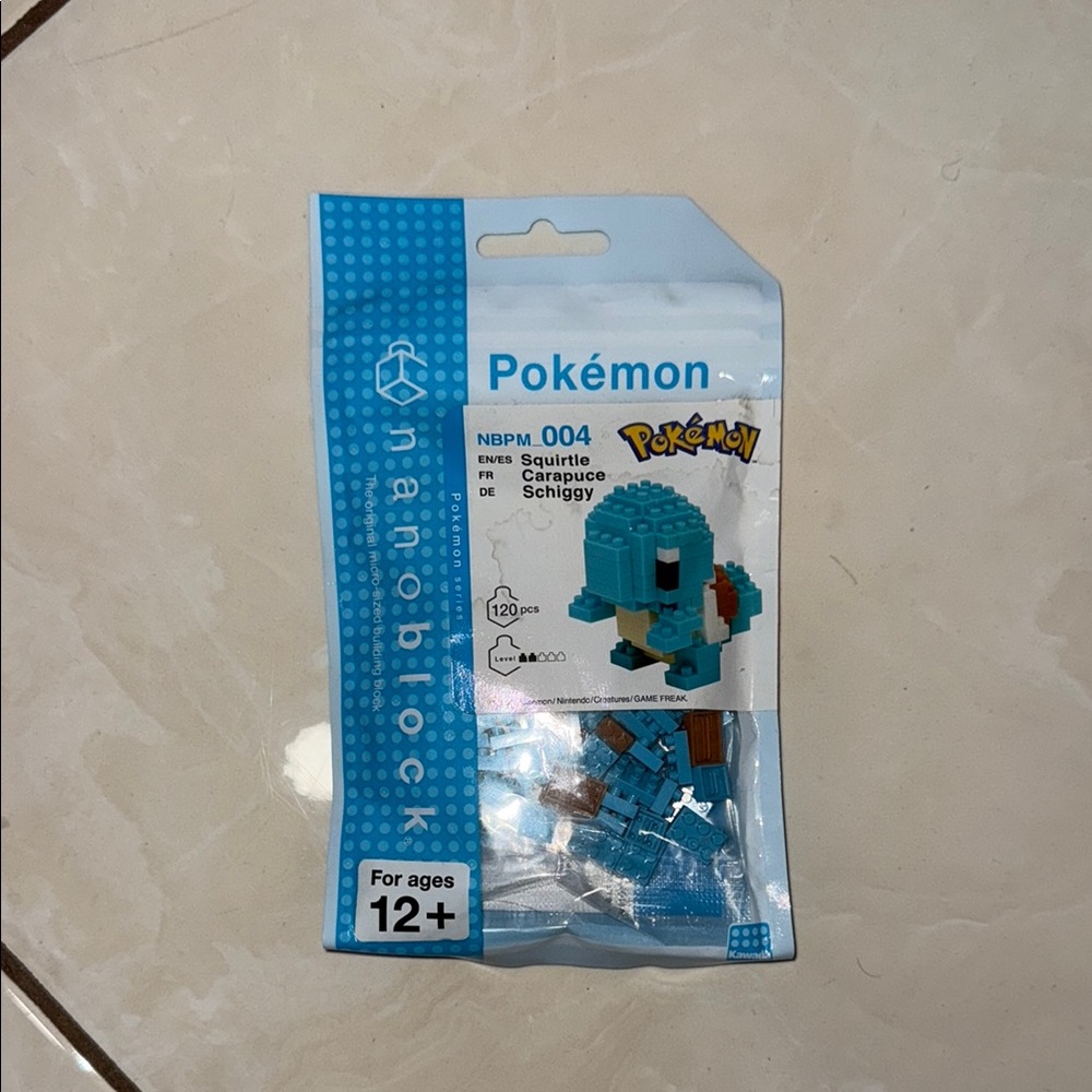 Nanoblock Pokémon Squirtle Building Set